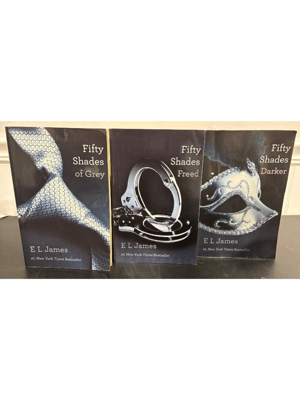 Fifty Shades 3 Book Set E.L. James Paperback Fifty Shades Of Grey Darker & Freed